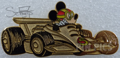 DLR - Mickey Mouse - Race Cars  - Cast Member Lanyard Series