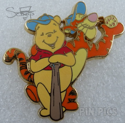 DLR - Tigger & Pooh Baseball - Cast Member Lanyard Series - Pooh Friends