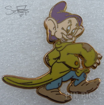 DLR - Dopey #1 - Cast Member Lanyard Series - Snow White and the Seven Dwarfs