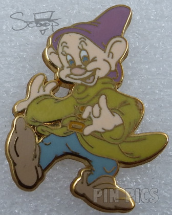 DLR - Dopey #2 - Cast Member Lanyard Series - Snow White and the Seven Dwarfs