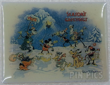 Magical Moments Season's Greetings Series -- Magical Moments - Mickey's Orchestra Christmas Card