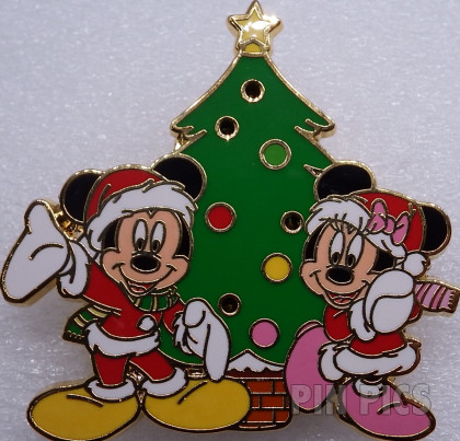 JDS - Mickey & Minnie - Light Up Tree - Christmas 2003