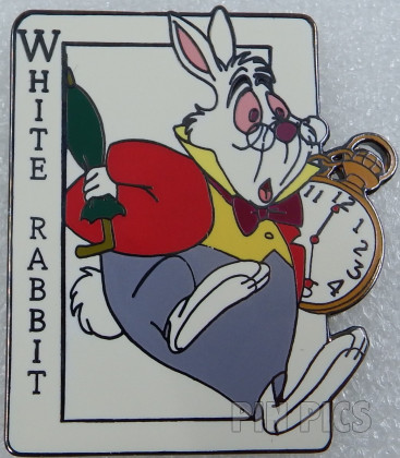Disney Auctions - White Rabbit Card