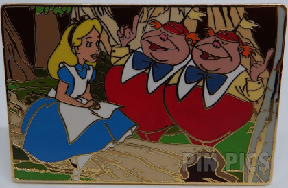Disney Auction (P.I.N.S.) - Alice in Wonderland (Tweedledee & Tweedledum)