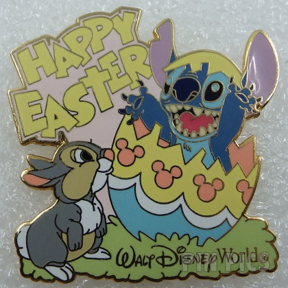 WDW - Stitch & Thumper - Happy Easter 2004 - Blue Variation