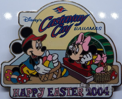 DCL Castaway Cay Bahamas - Happy Easter 2004 (Mickey & Minnie)