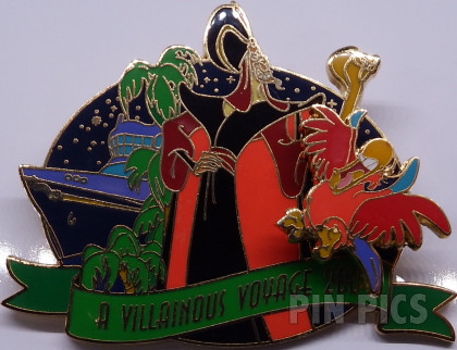 DCL - A Villainous Voyage Pin Cruise (Jafar and Iago on Island)