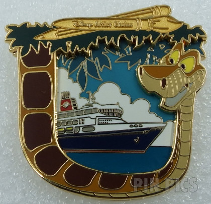 DCL - A Villainous Voyage Pin Cruise - Artist Choice #1 (Kaa Framing Ship)
