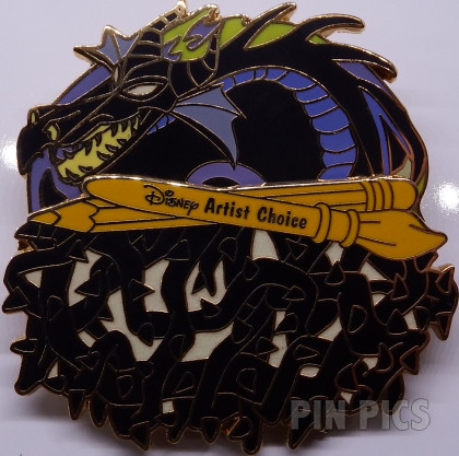 DCL - A Villainous Voyage Pin Cruise - Artist Choice #2 (Maleficent Spinner)