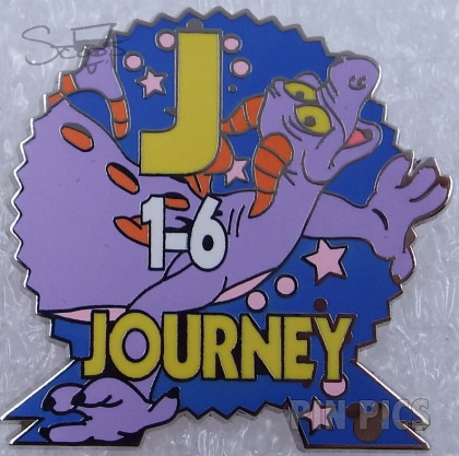 WDW - Figment - Journey - Epcot Parking Signs - Cast Lanyard Series #3