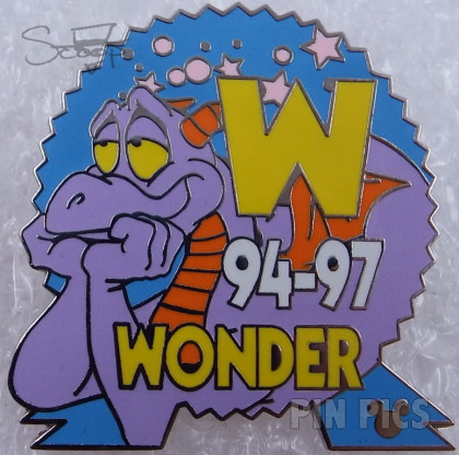 WDW - Figment - Wonder - Epcot Parking Signs - Cast Lanyard Series #3