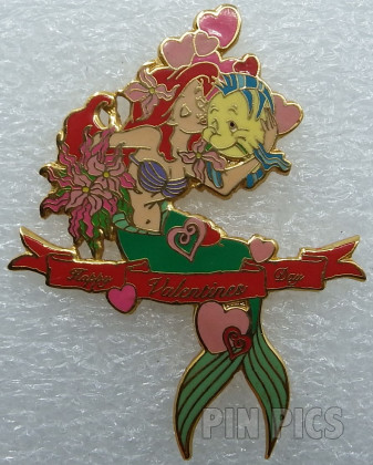 Disney Auctions - Ariel and Flounder Valentines Day