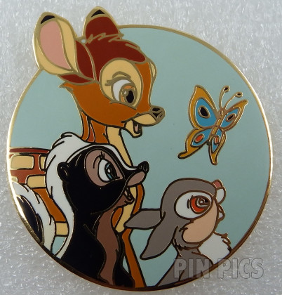 Disney Auctions - Bambi, Thumper & Flower Profile