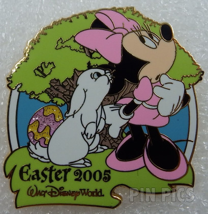 WDW - Minnie Mouse - Easter Egg Hunt 2005 Collection - White bunny