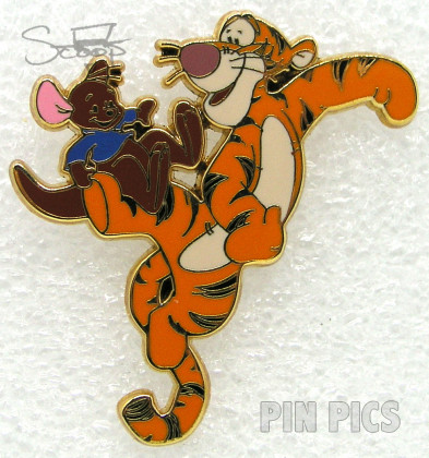 Booster Collection (Winnie the Pooh & Friends) 4 Pin Set (Tigger & Roo)