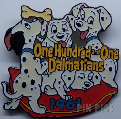 DIS - One Hundred and One Dalmatians - 1961 - Countdown To the Millennium - Pin 62