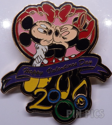 WDW - Mickey & Minnie Mouse - Happy Valentines Day 2000