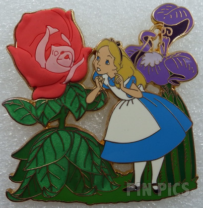 Disney Auctions (P.I.N.S) - Alice with Talking Flowers