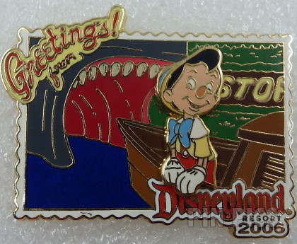 DLR - Greetings From Disneyland® Resort 2006 (Pinocchio )