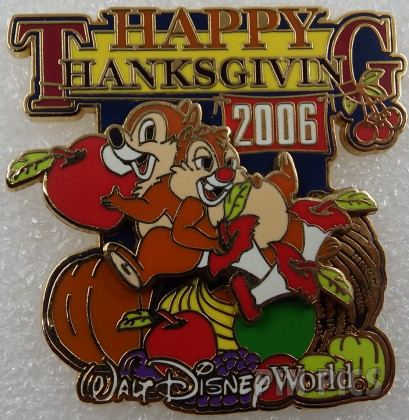 WDW - Happy Thanksgiving 2006 - Chip and Dale