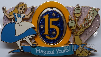 DLRP - Countdown to 15th Anniversary J-4 (Alice and Lumiere) Spinner