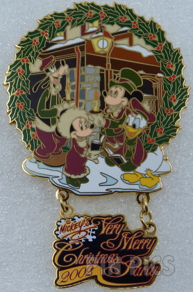 WDW - Mickey's Very Merry Christmas Party Series #1 - AP - Carolers Dangle