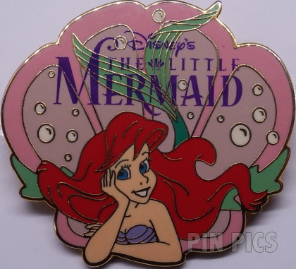 M&P - Ariel - Lying Down - Pink Shell - Little Mermaid