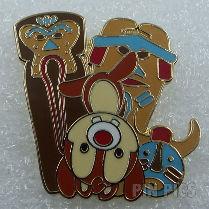 Flexible Characters Mini Pin Boxed Set - Dale at The Enchanted Tiki Room Only