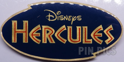 Hercules Logo Lightning Border Pin