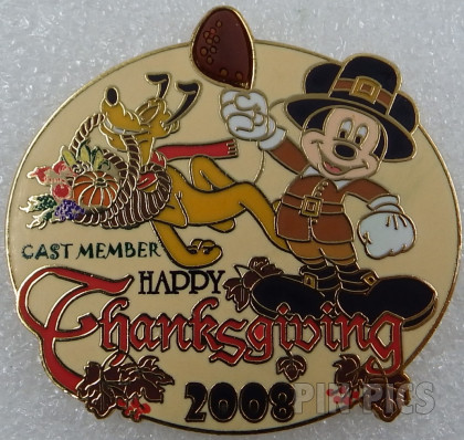 Cast Exclusive - Happy Thanksgiving 2008 (Mickey & Pluto)