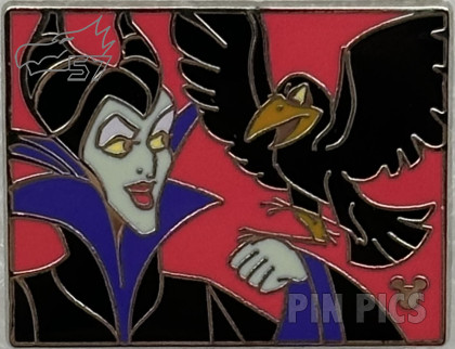 DL - Maleficent and Diablo - Villains with Pet - Hidden Mickey 2009