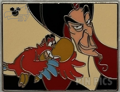 DL - Jafar and Iago - Villains with Pet - Hidden Mickey 2009
