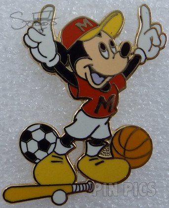 WDW - Mickey Mouse - Multisport - Baseball Soccer Basketball