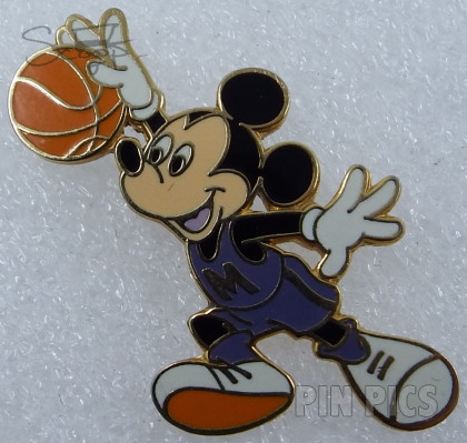 Mickey - Basketball - Purple Jersey