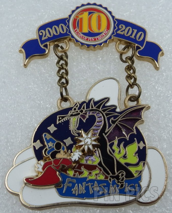 DLR - Disney Pin Trading 10th Anniversary - Decade of Magical Trades - Mickey in Fantasmic