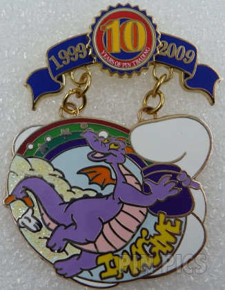 WDW - Figment - Disney Pin Trading 10th Anniversary - Tribute Collection
