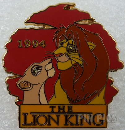 DIS - Simba and Nala - 1994 - 100 Years of Dreams - Pin 57 - Lion King