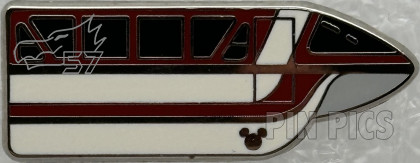 DL - Mark VII Red - Monorails - Hidden Mickey 2011