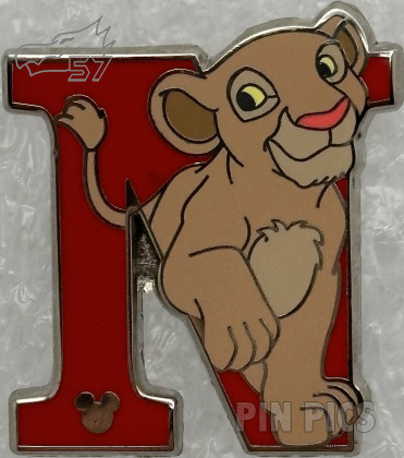 DL - N for Nala - Alphabet - Lion King - Hidden Mickey 2011