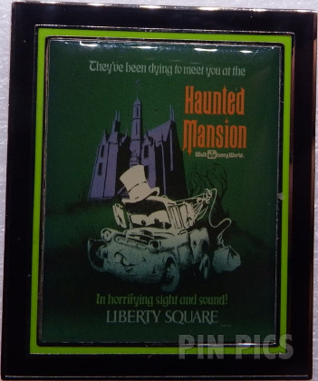 WDW - Haunted Mansion - Pixar Cars Attraction Poster - Booster