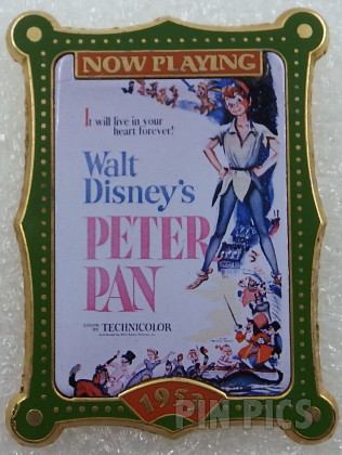 DIS - Peter Pan - Poster - 1953 - 100 Years of Dreams - Pin 70