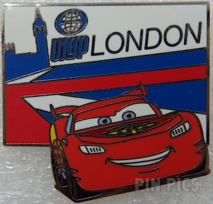 Disney-Pixar Cars 2 Mystery Collection - Lightning McQueen London Only