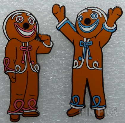DL - Gingerbread Girl and Boy - Christmas Parade Gingerbread - Set