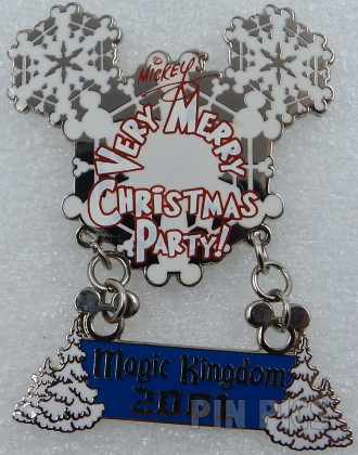 Mickey's Very Merry Christmas Party - Snowflake Dangle - Magic Kingdom