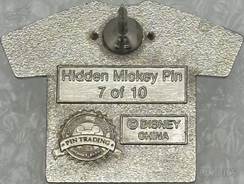 85651 - DL - Flounder - T-Shirt - Hidden Mickey 2011