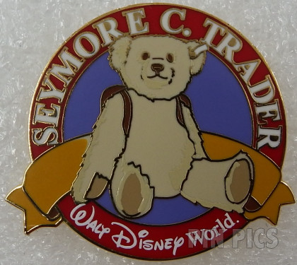 WDW - Seymore C. Trader Steiff Bear - Pin Trading Pin 2001