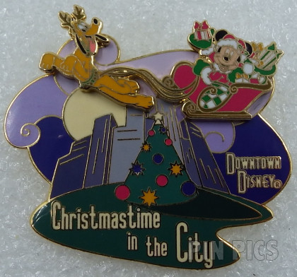 WDW - Mickey And Pluto - Christmastime In The City
