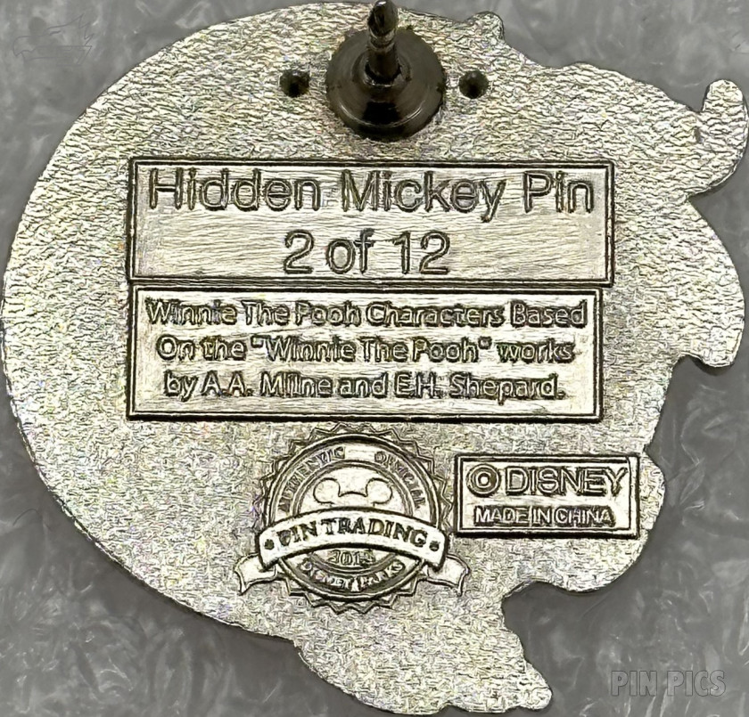 88739 - Eeyore - Taurus - Zodiac Sign - Hidden Mickey 2012 - Winnie the Pooh