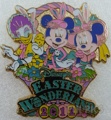 TDR - Daisy Duck, Mickey & Minnie - Easter Wonderland 2012 - TDL