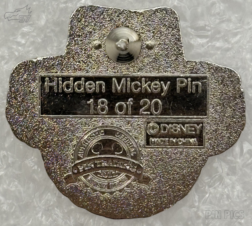 91265 - DL - Cowboy Chaser - Duffy's Hats - Hidden Mickey 2012